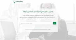 Desktop Screenshot of darkyvsem.com